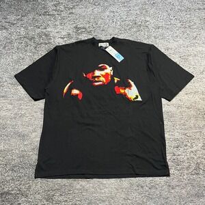 NWT Vintage 50 Cent T Shirt Mens XXL Black Y2K 2000s Hip-Hop Rap Tee